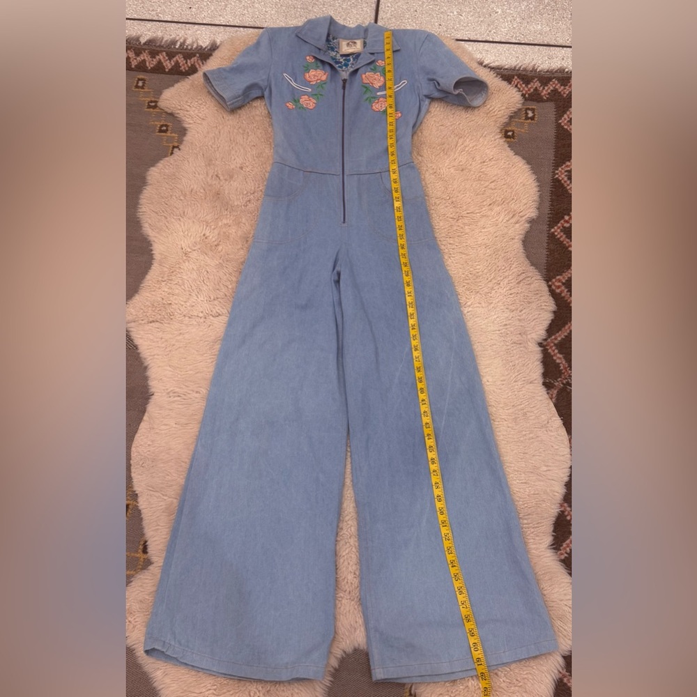 Chasing Unicorns Denim Jumpsuit - Picture 6 of 13